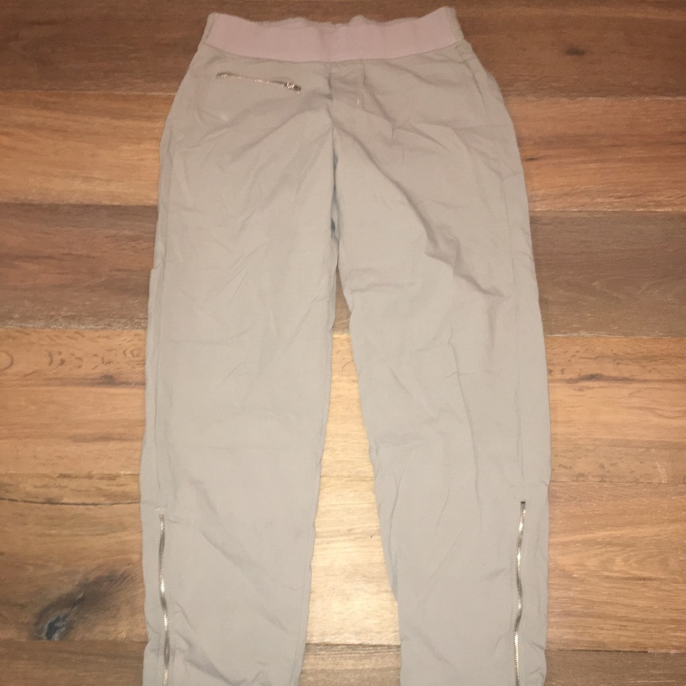 Beige Athleta Joggers
